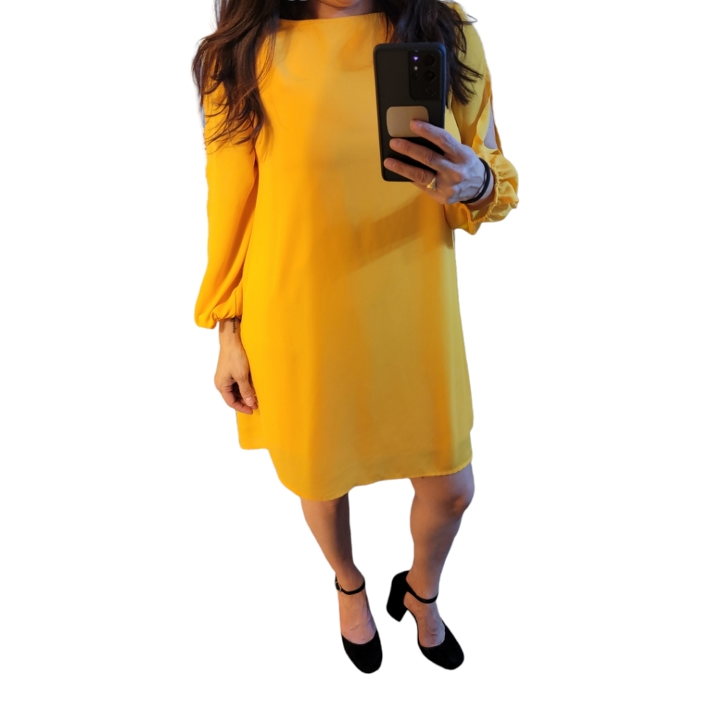 GB Yellow Shift Dress